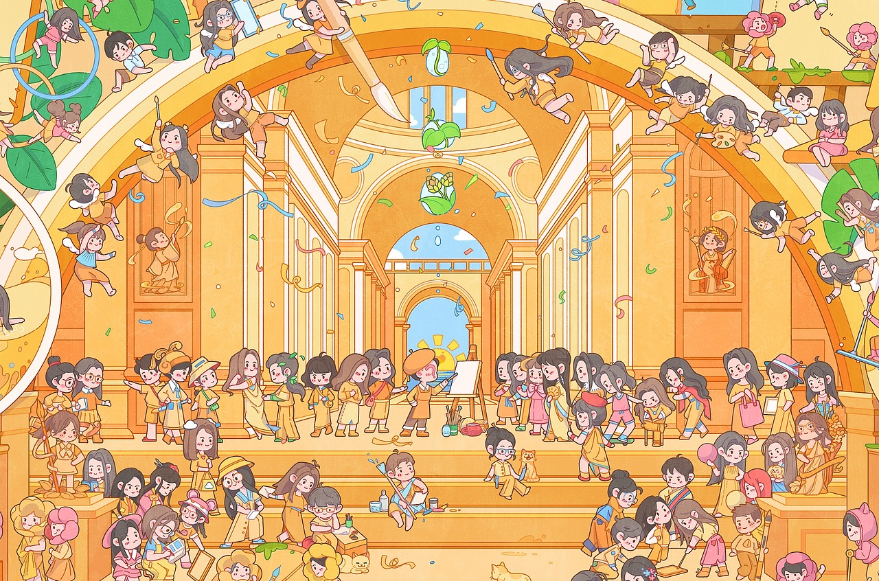 冯渡插画学院之未来艺术家