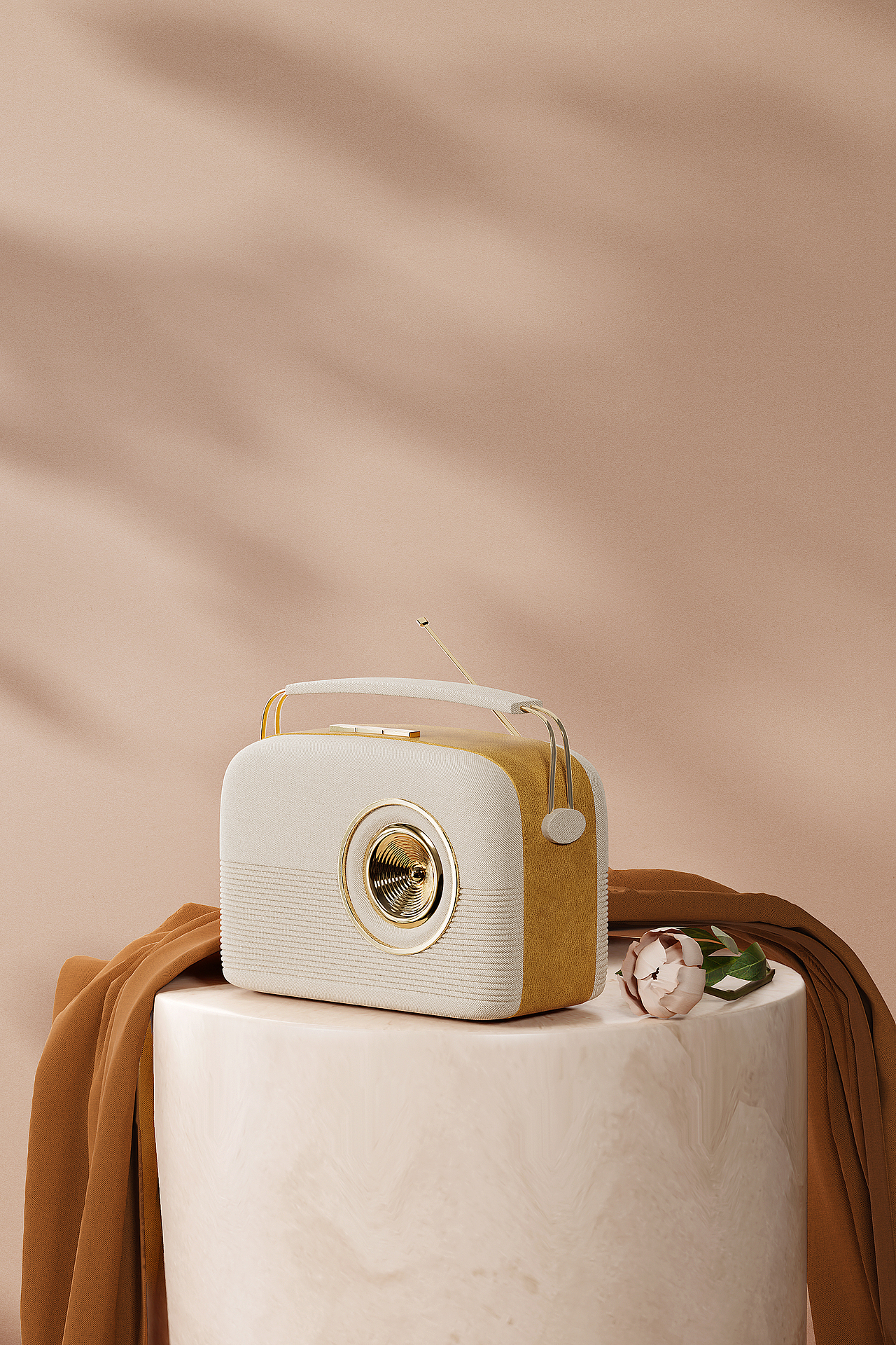 三维产品渲染之写实场景音箱