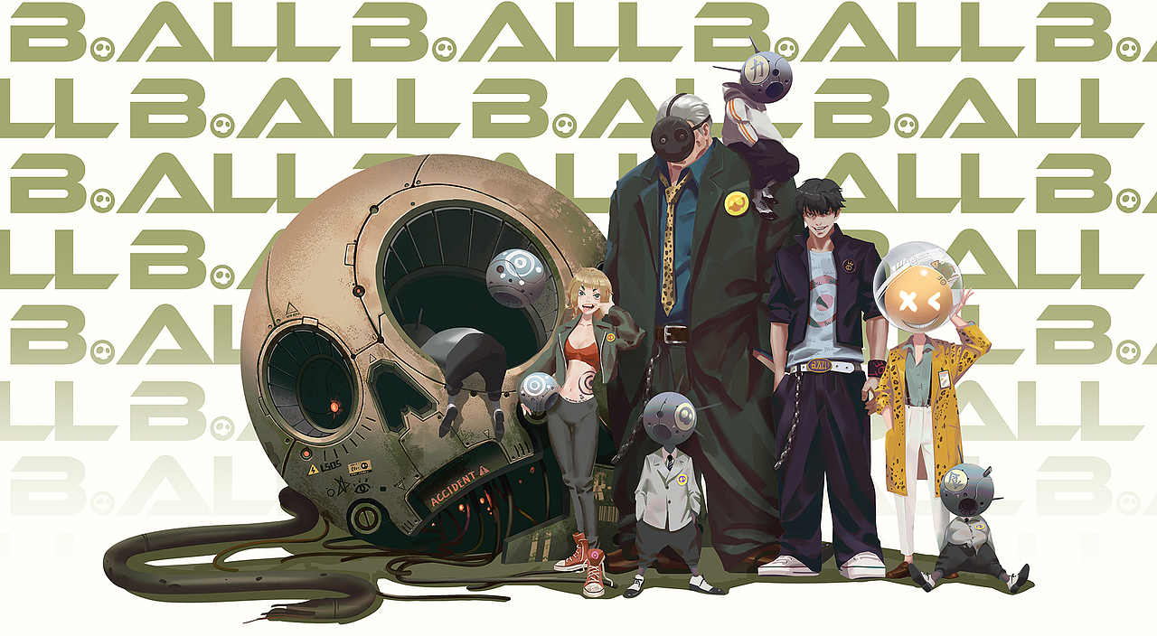 《B.ALL》（图ZMzAxODMwOTM2） - 概念设定 - 站酷设计师KONG爺原创素材 - 站酷ZCOOL
