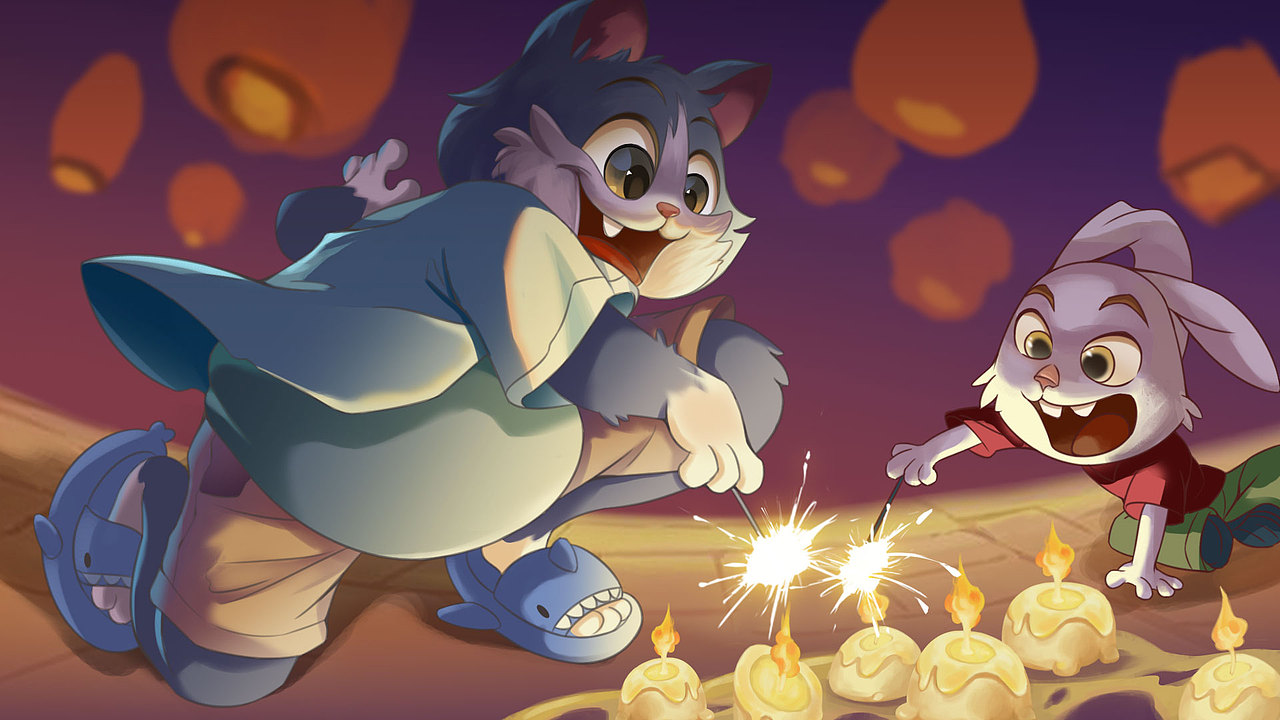 猜猜是啥节日（图ZMzYzMjUyNjA4） - 商业插画 - 站酷设计师虾饺有几只虾原创素材 - 站酷ZCOOL