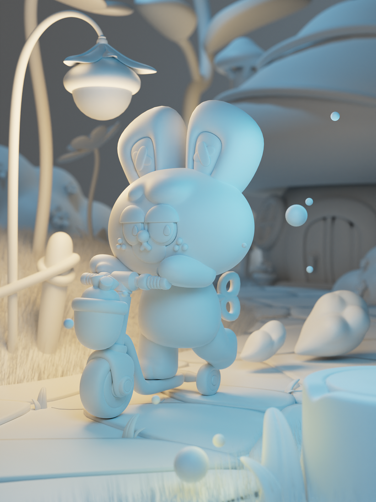 dinlab x 麦箱鱼2023年度总结（三维篇）（图ZMzYyNTM3ODQ4） - 人物/生物 - 站酷设计师麦箱鱼原创素材 - 站酷ZCOOL