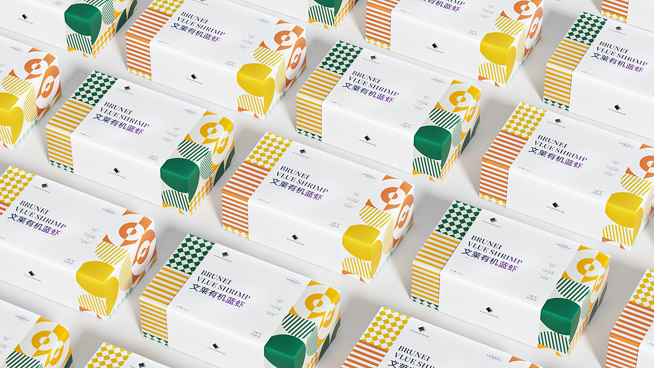 文莱蓝虾包装（图ZMzA5ODc0MjAw） - 包装 - 站酷设计师武陵仙原创素材 - 站酷ZCOOL