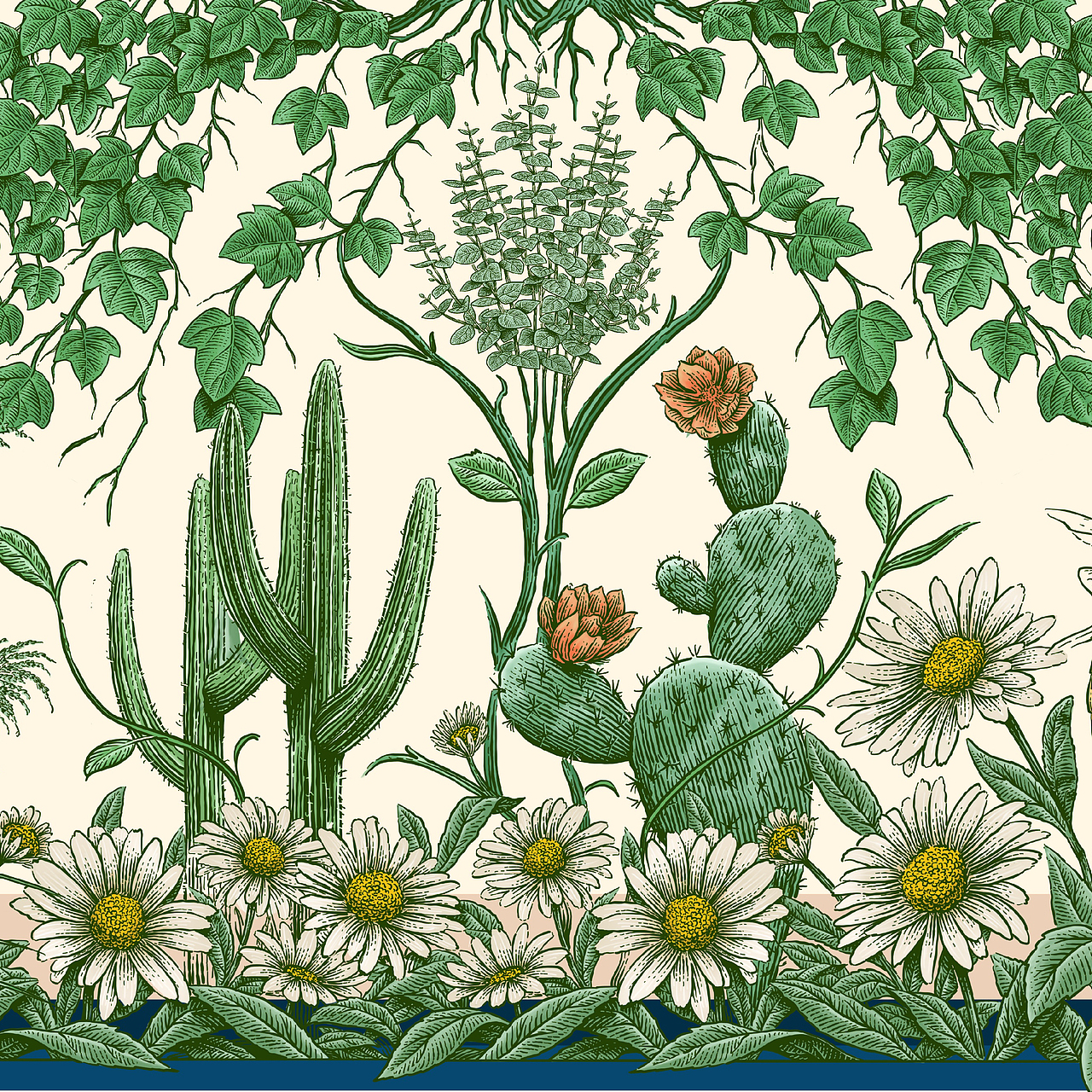 丝巾插画|坚韧主题丝巾（图ZMzQ4NTA2MjI4） - 商业插画 - 站酷设计师花椒的Alex原创素材 - 站酷ZCOOL