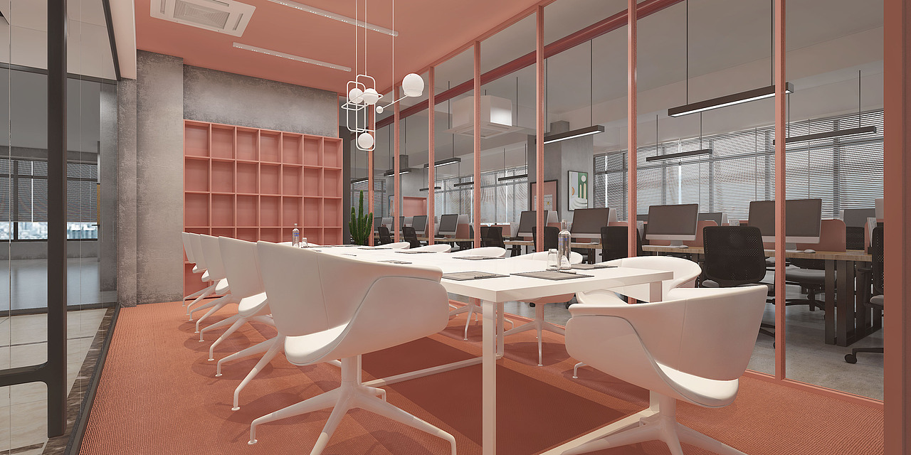 1700㎡辦公空間（圖ZMzYyNzU2NTY4） - 建筑設(shè)計 - 站酷設(shè)計師零售商業(yè)空間原創(chuàng)素材 - 站酷ZCOOL