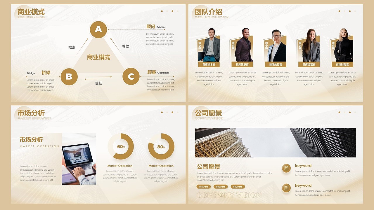 【耀你好看】高级感商务极简商业计划书PPT2（图ZMzYzMzQzMDk2） - PPT/Keynote - 站酷设计师熊猫大人pandaren原创素材 - 站酷ZCOOL