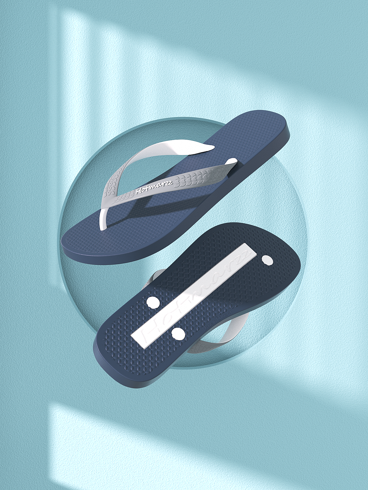 人字拖建模渲染