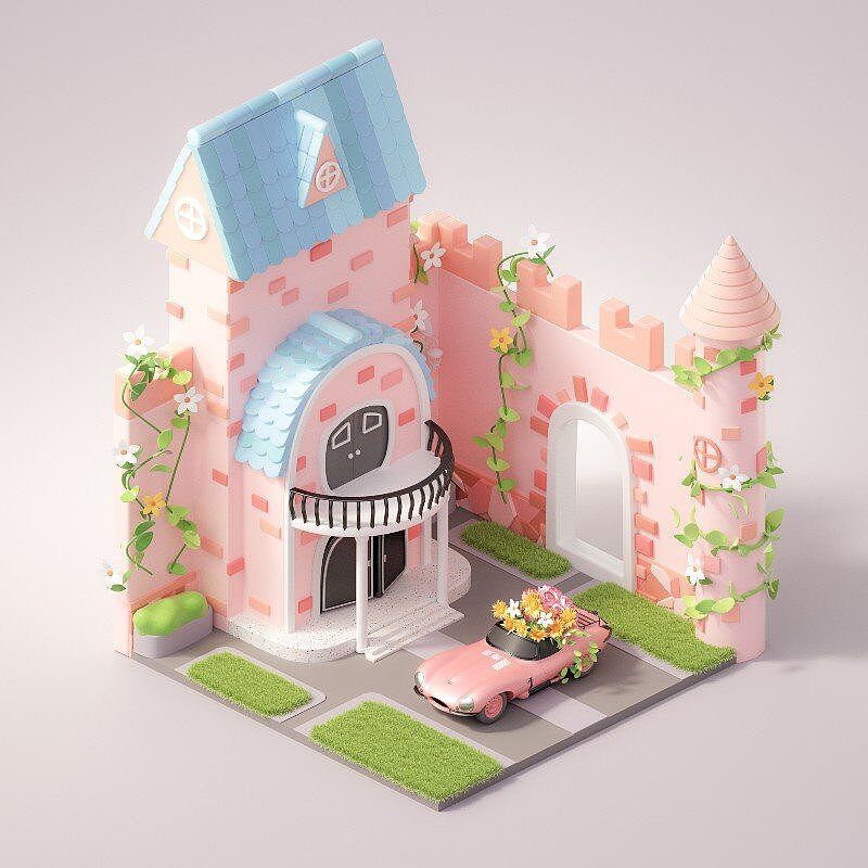 OC第二十一期学员作品——NiaoNiao的C4D课堂(上)