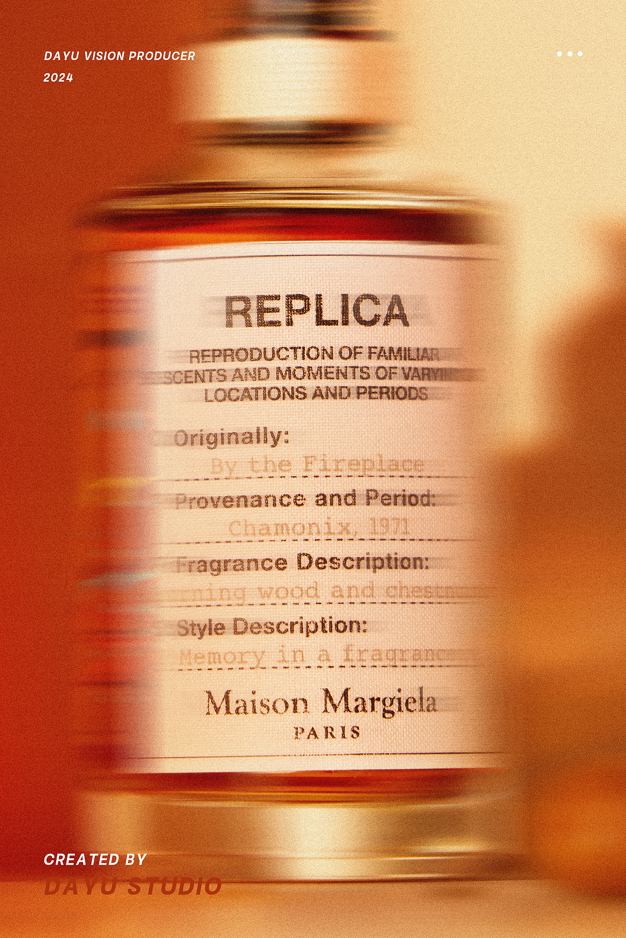 【温暖壁炉】香水拍摄（图ZMzY1MDgzMzYw） - 产品摄影 - 站酷设计师DaYuStudio原创素材 - 站酷ZCOOL