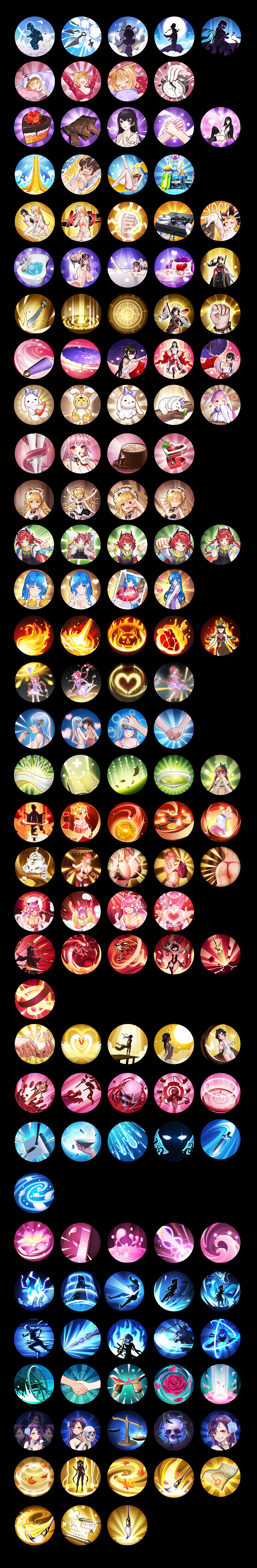 一些工作图标-技能（图ZMzU5NTU1MDE2） - 游戏UI - 站酷设计师星盟cmx原创素材 - 站酷ZCOOL