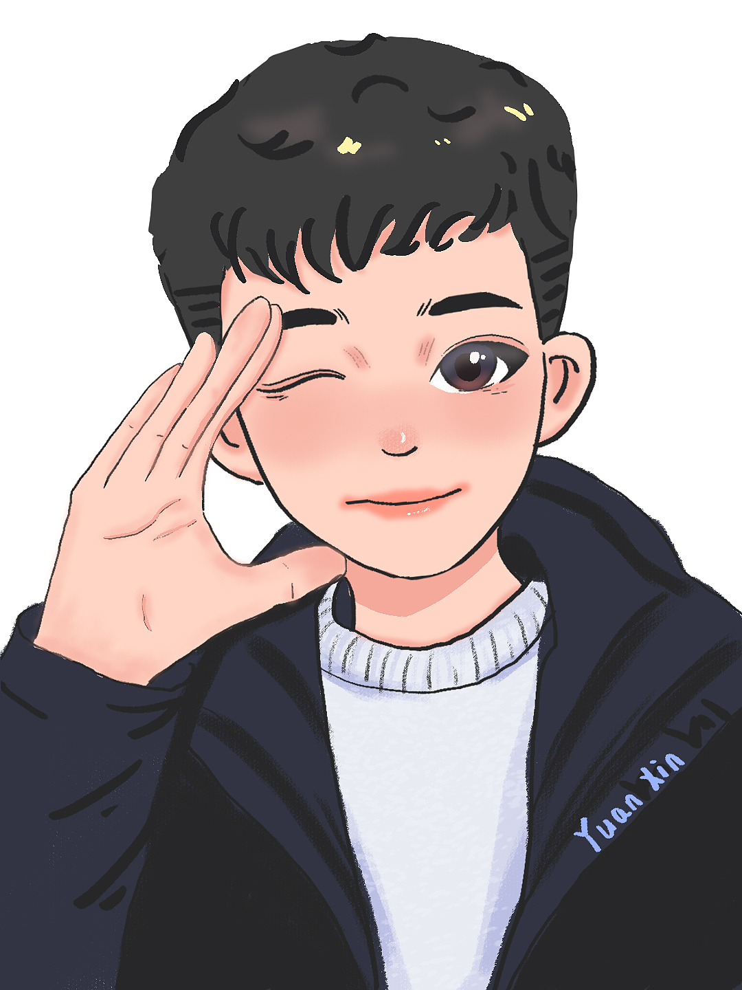 人物插画小创作（图ZMzI0MDA5OTA0） - 艺术插画 - 站酷设计师阿木木的告白原创素材 - 站酷ZCOOL