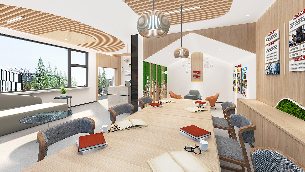 社区活动室（图ZMzA1MTk4MTUy） - 展陈设计 - 站酷设计师把酒高歌原创素材 - 站酷ZCOOL