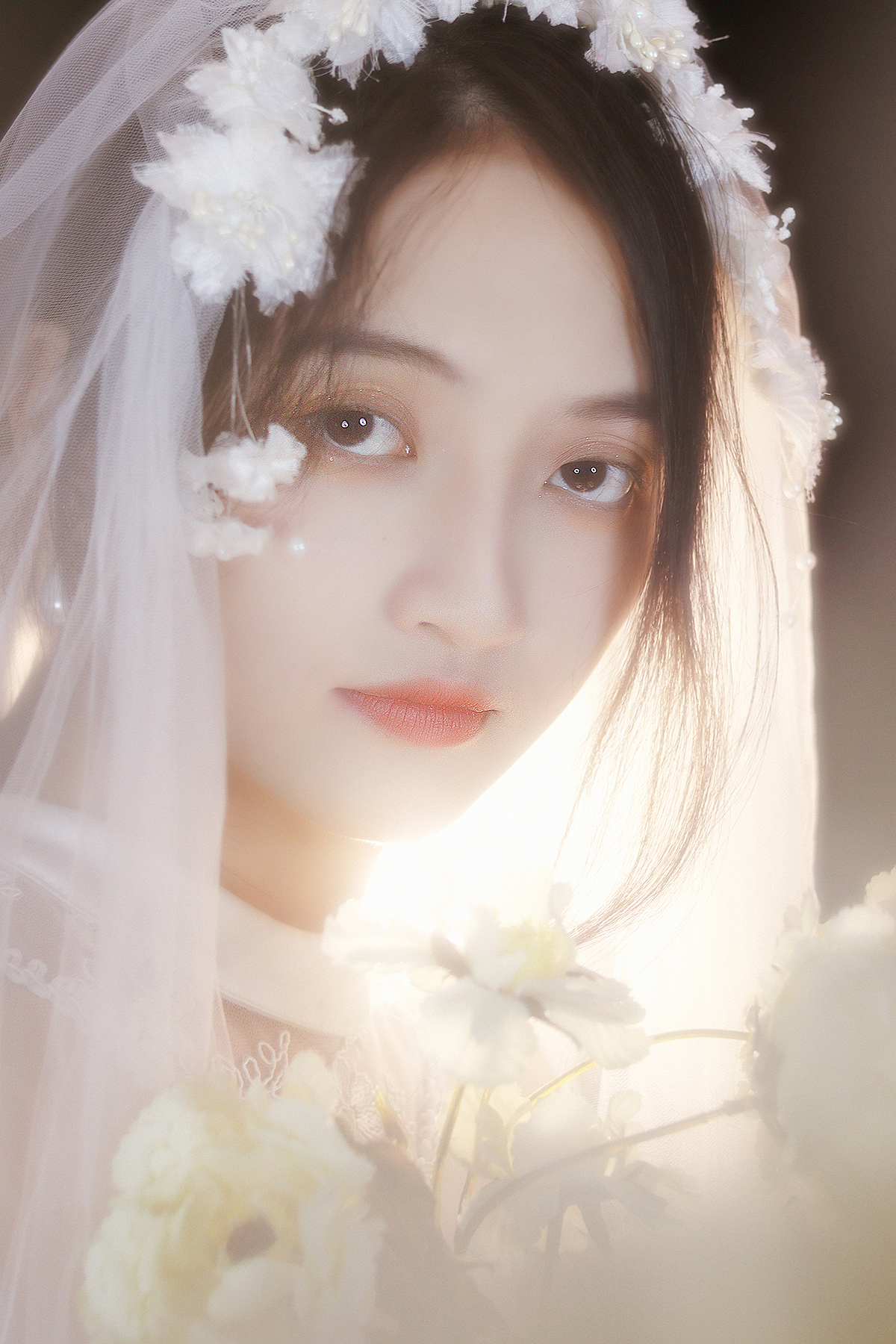 眼中的你,婚纱的你