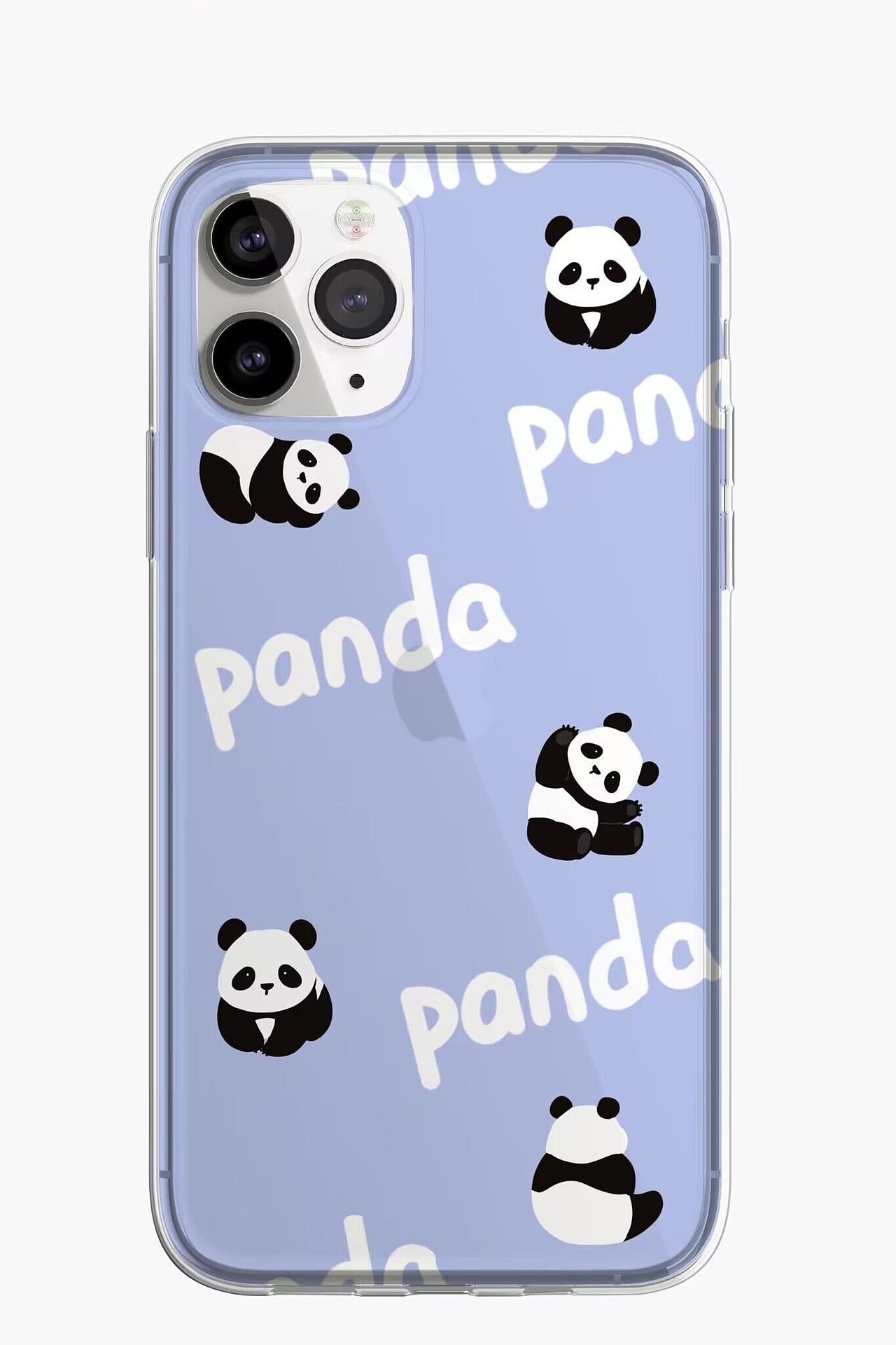 卡通动物熊猫图案印花设计