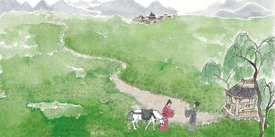 为孩子们创作的古诗词插图（图ZMzU0Mjc4MTc2） - 商业插画 - 站酷设计师青澍原创素材 - 站酷ZCOOL