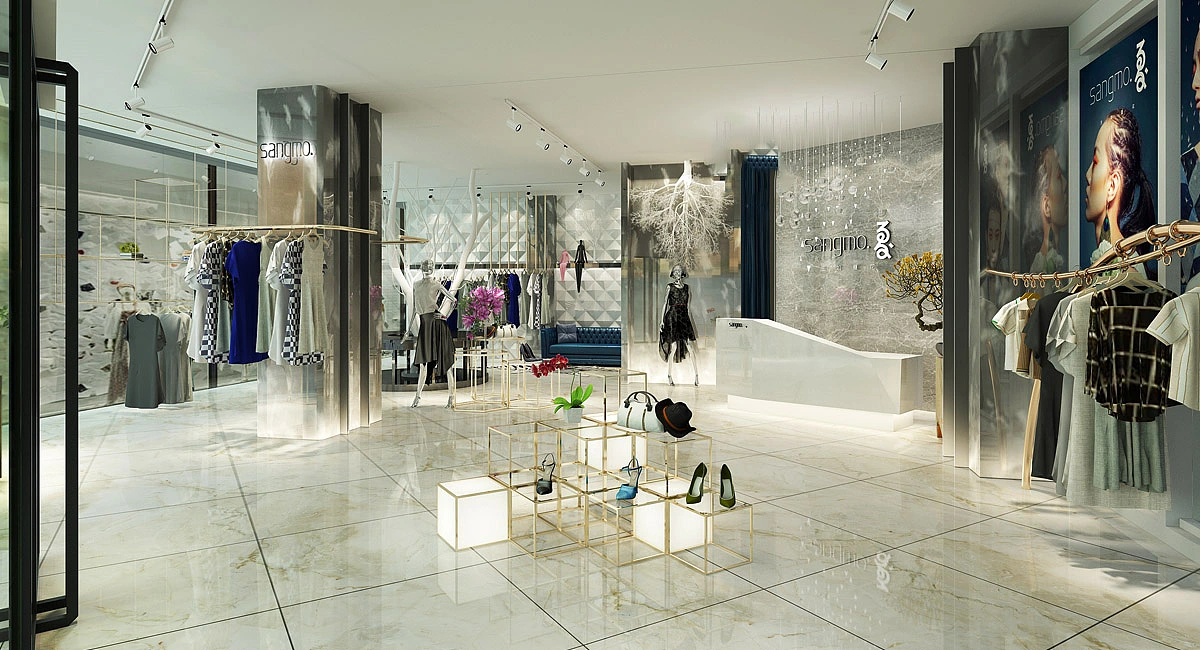 服装品牌连锁店&middot;桑陌夏|品牌升级/VI设计/服装店面设计