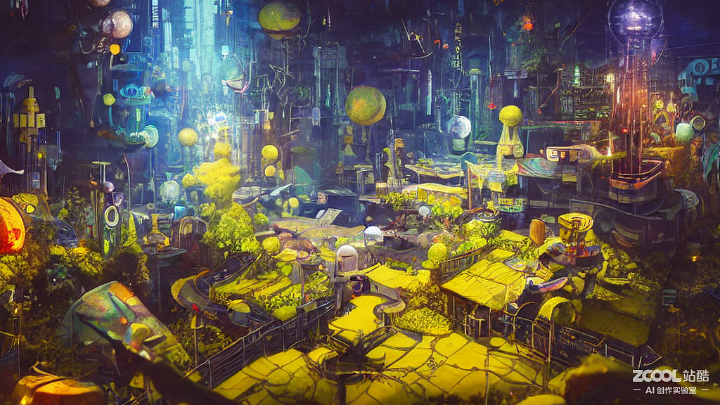 #AI创作实验室#【海绵宝宝的新世界(柠檬X海绵)】