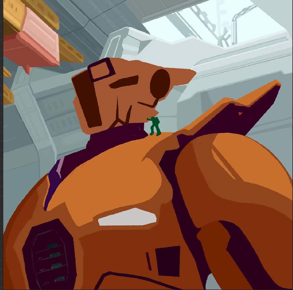 机甲的绘制流程