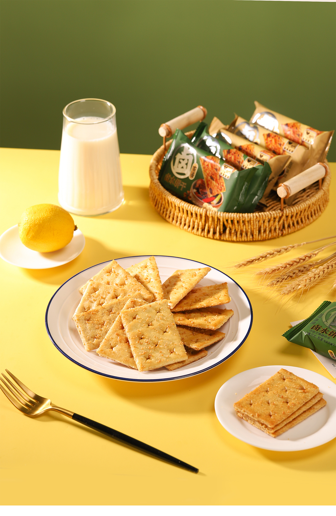 卤水饼干 饼干 薄饼 脆饼