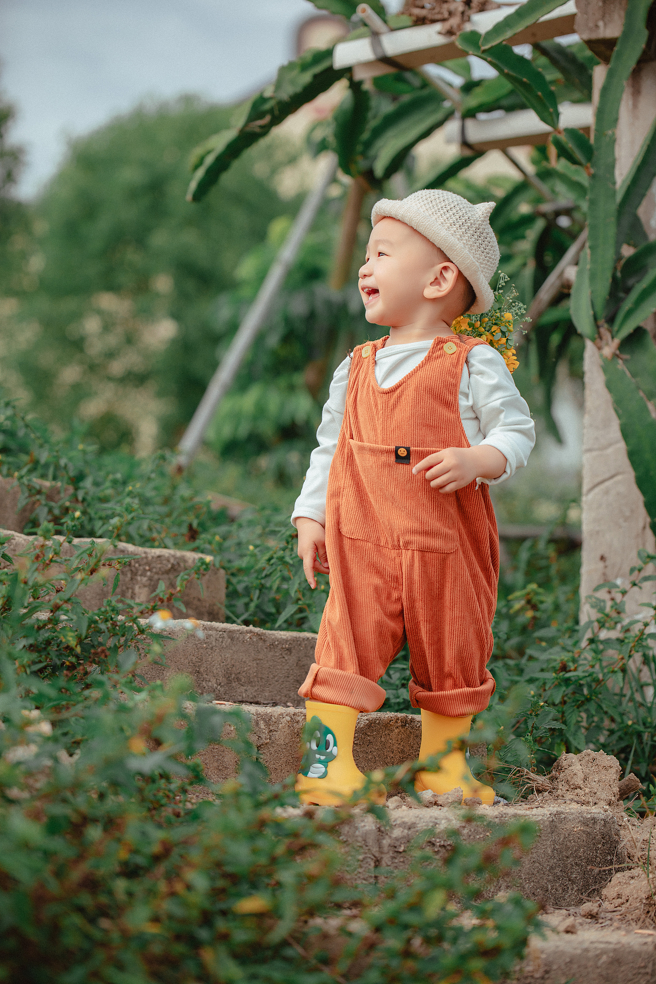 立夏-小盆友下地干农活咯