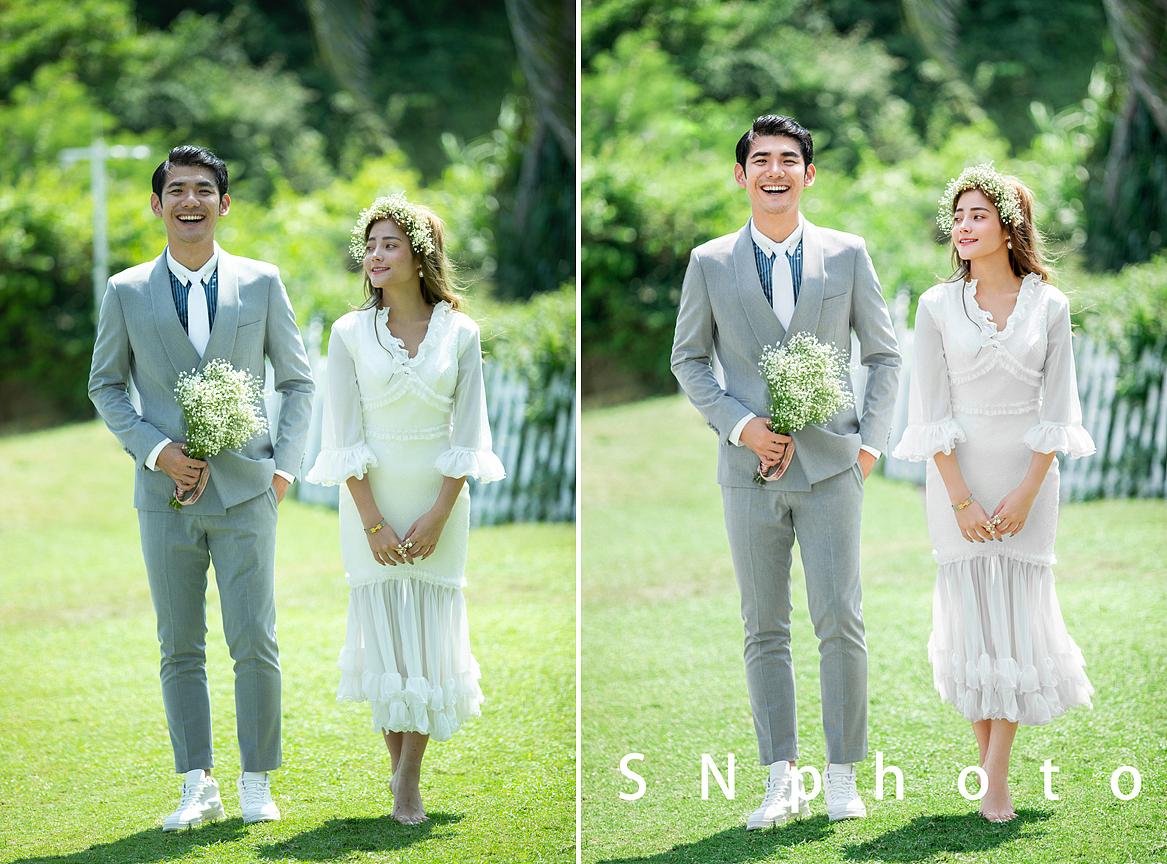 摄影后期户外人像修图 情侣写真