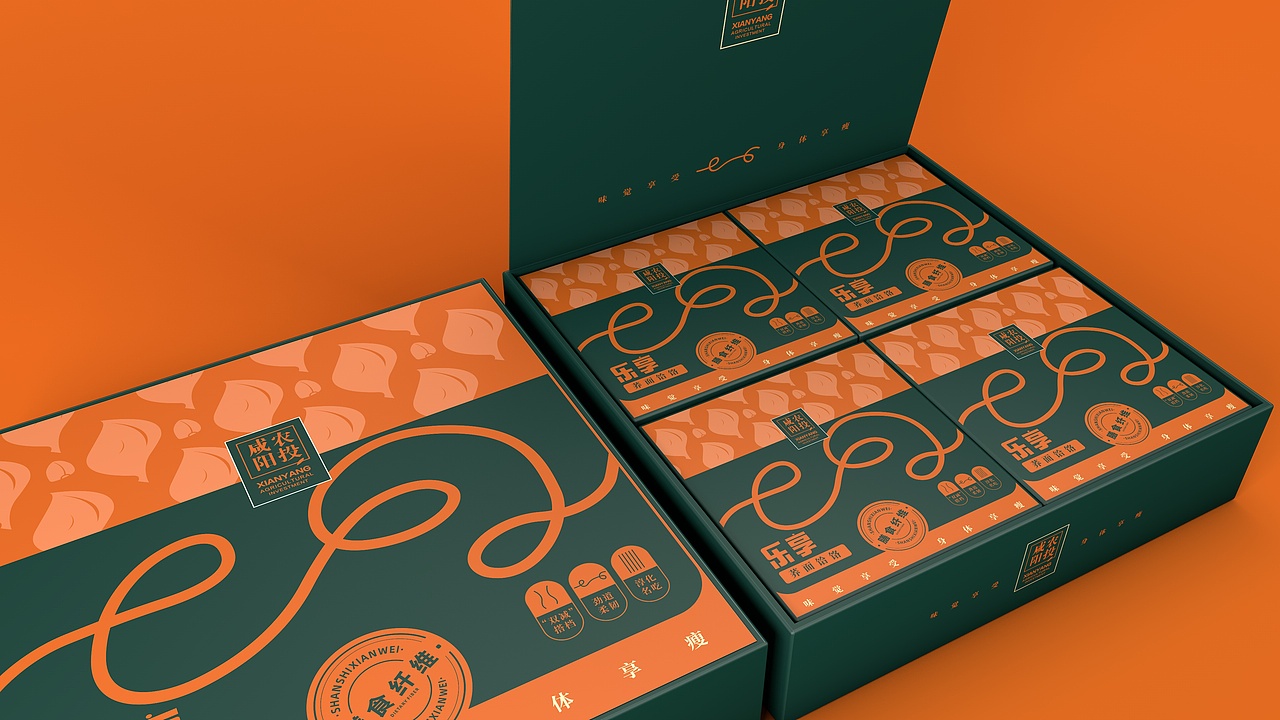 咸阳农投饸饹面包装设计