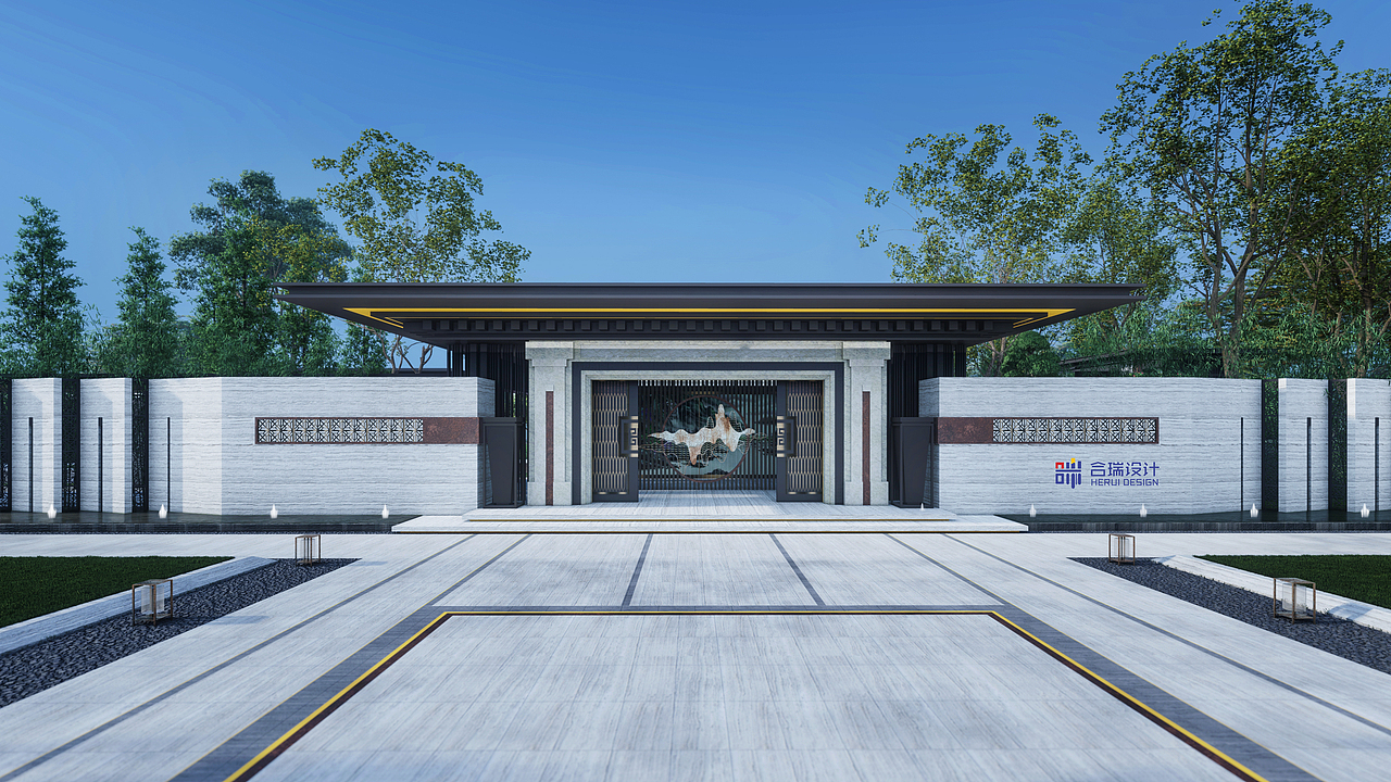 售楼部景观效果图渲染