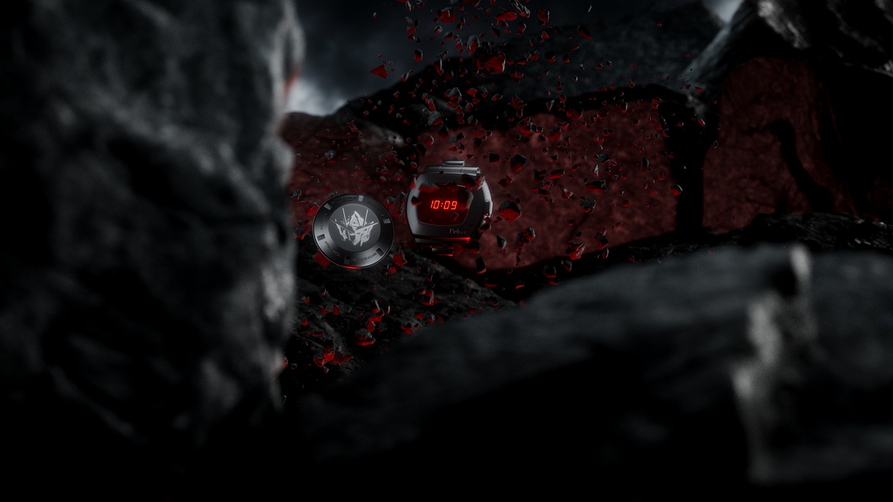 C4D手表概念动态