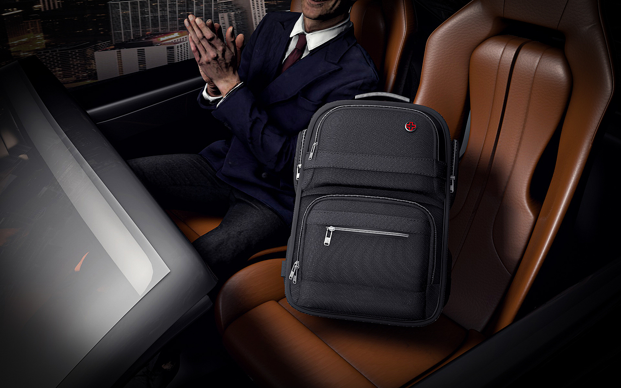 十字勋章减重大师智能背包华为鸿蒙系统瑞士军包（图ZMzQyNzIyODQ0） - 产品 - 站酷设计师官桥设计原创素材 - 站酷ZCOOL