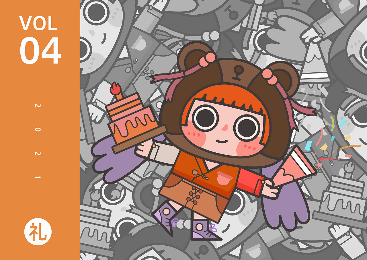 叽叽熊IP设计（图ZMzIxNDA0NzMy） - IP形象 - 站酷设计师酷小新原创素材 - 站酷ZCOOL