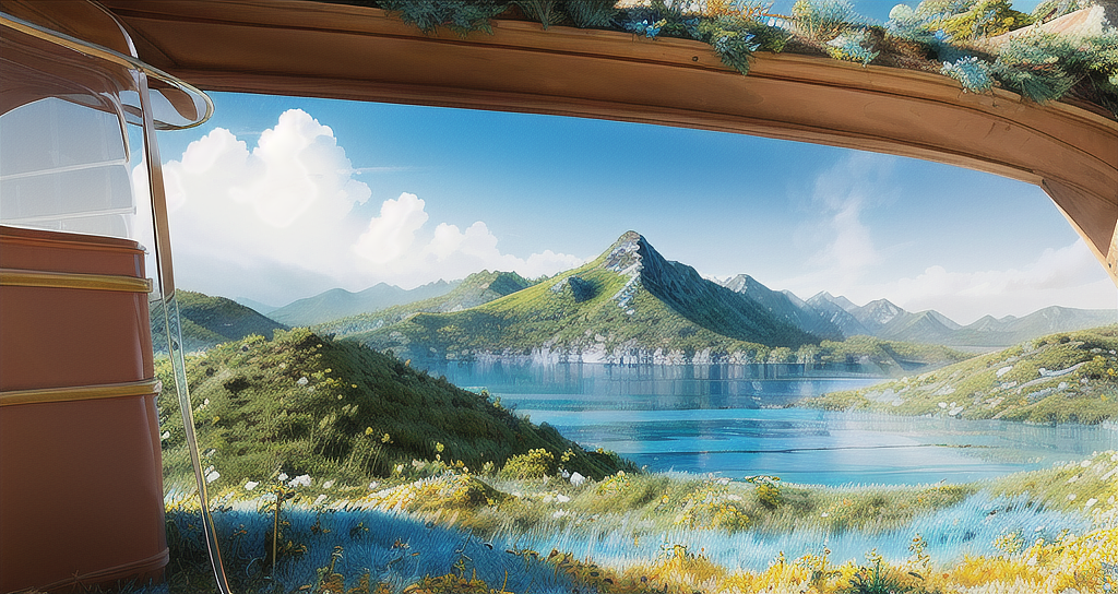 电商主视觉UE5大场景 | AIGC干货