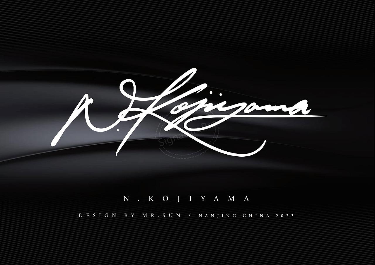 英文签名設計丨商务签名丨个性签名丨南京孙老师（图ZMzU4MjM0MzY4） - 字体/字形 - 站酷设计师字酷Zicool原创素材 - 站酷ZCOOL