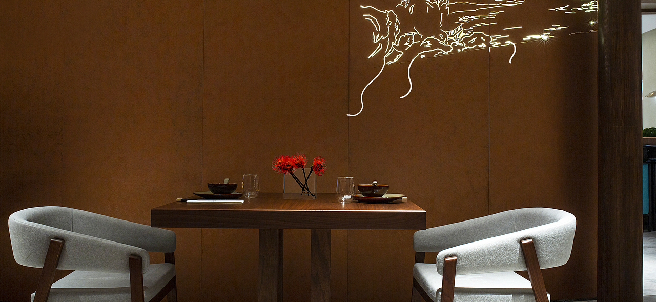 绣花针艺术设计| 粤缘糖朝·餐厅设计