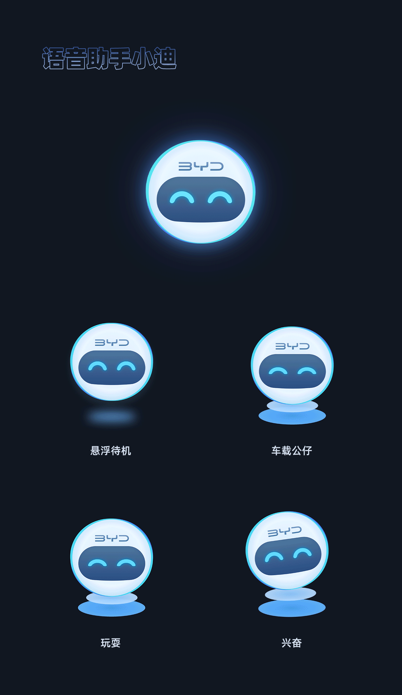 比亚迪智能座舱UI创意设计（图ZMzAzODM1MjU2） - 软件界面 - 站酷设计师小姓李原创素材 - 站酷ZCOOL