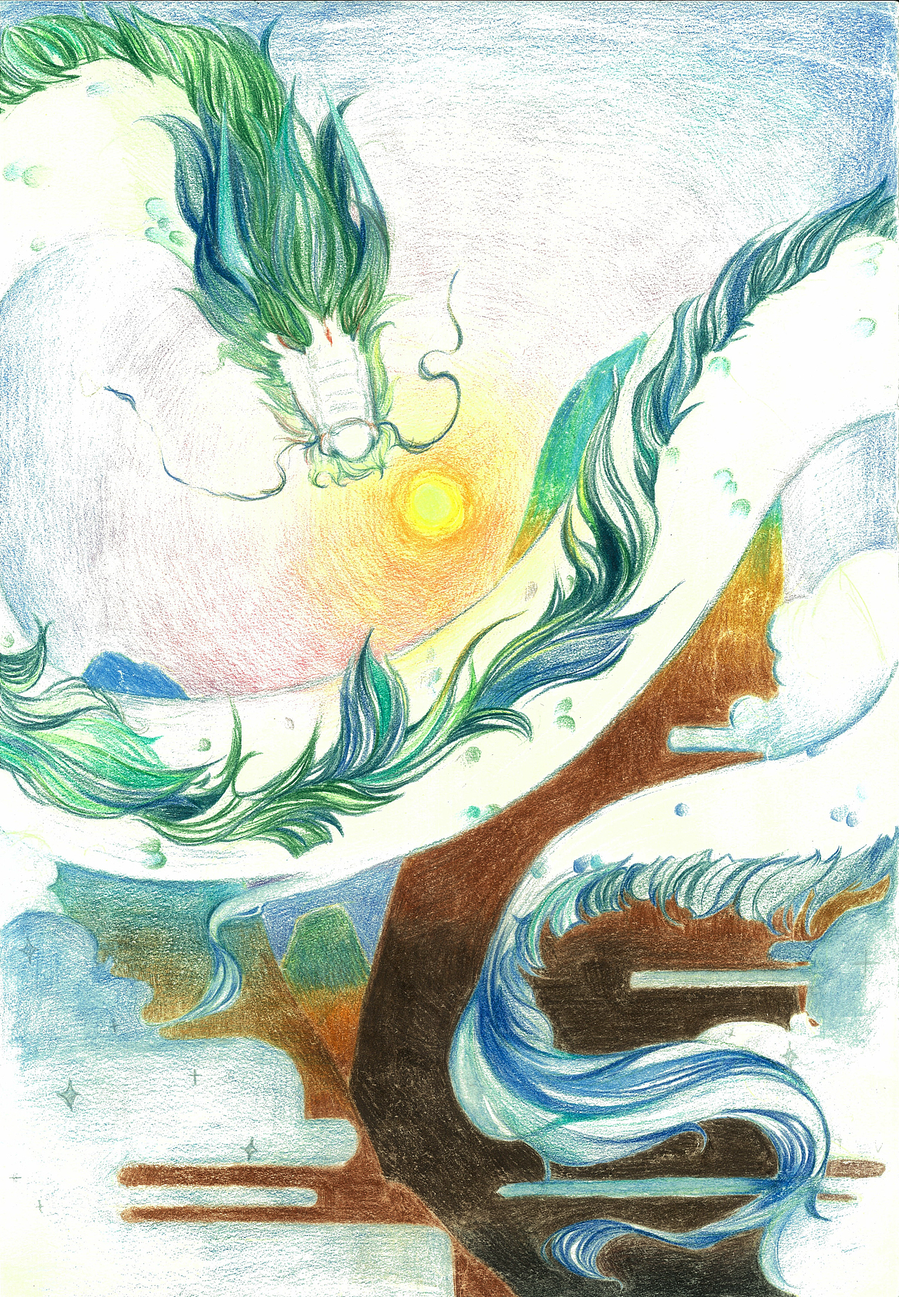 2024年”画龙点睛“美术作品