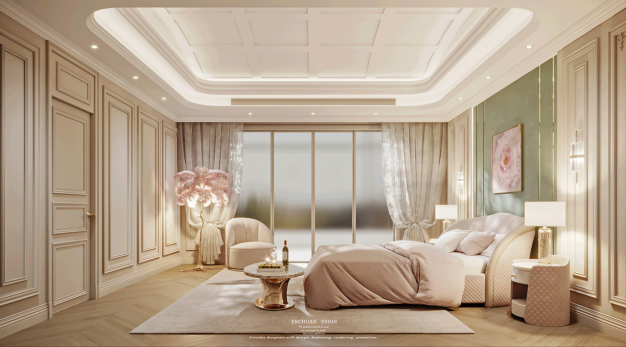 而川视觉 丨 法式别墅—赋予生活极致的奢华浪漫