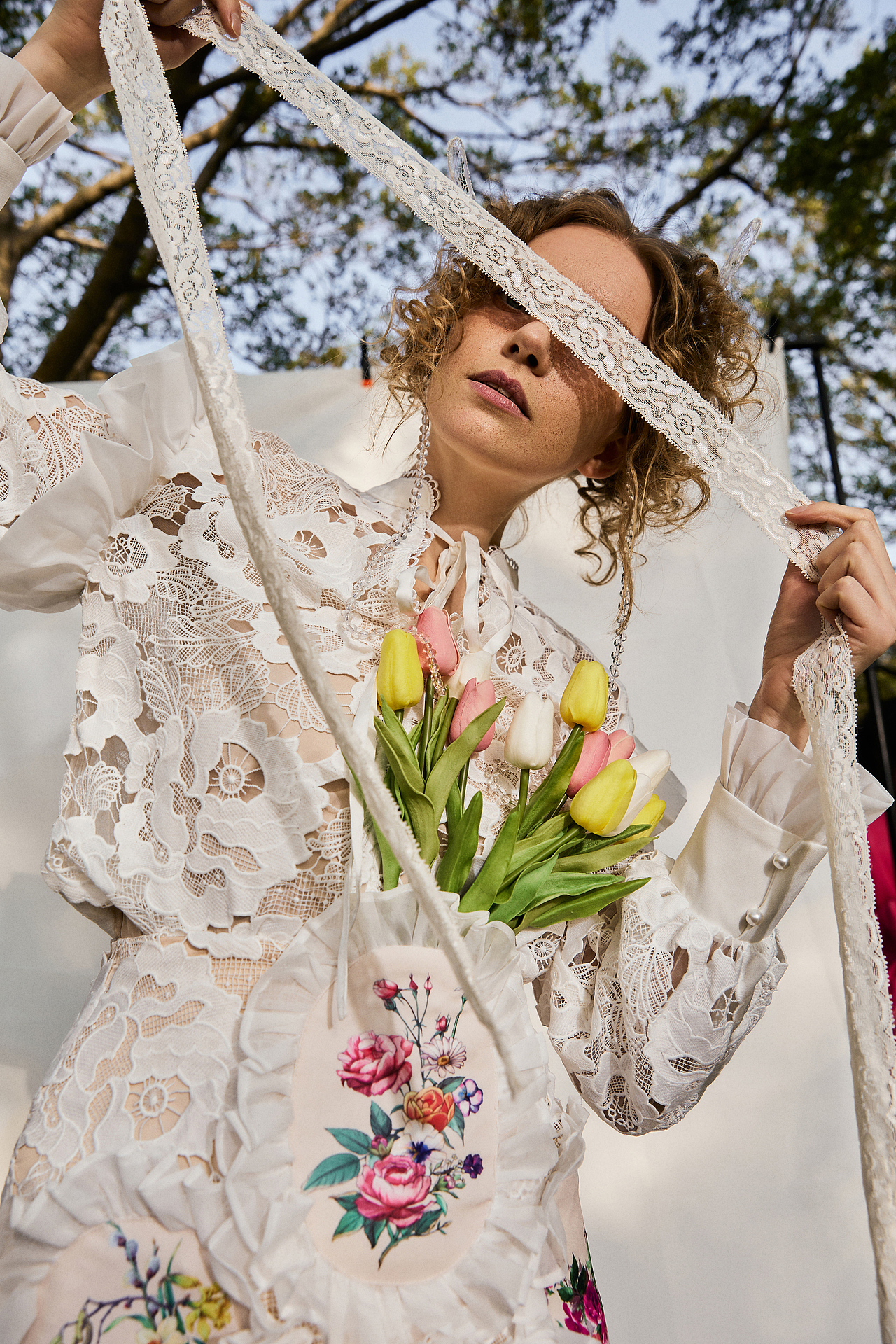 外景法式服装拍摄