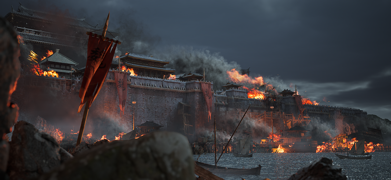 【UE5】 三国.赤壁