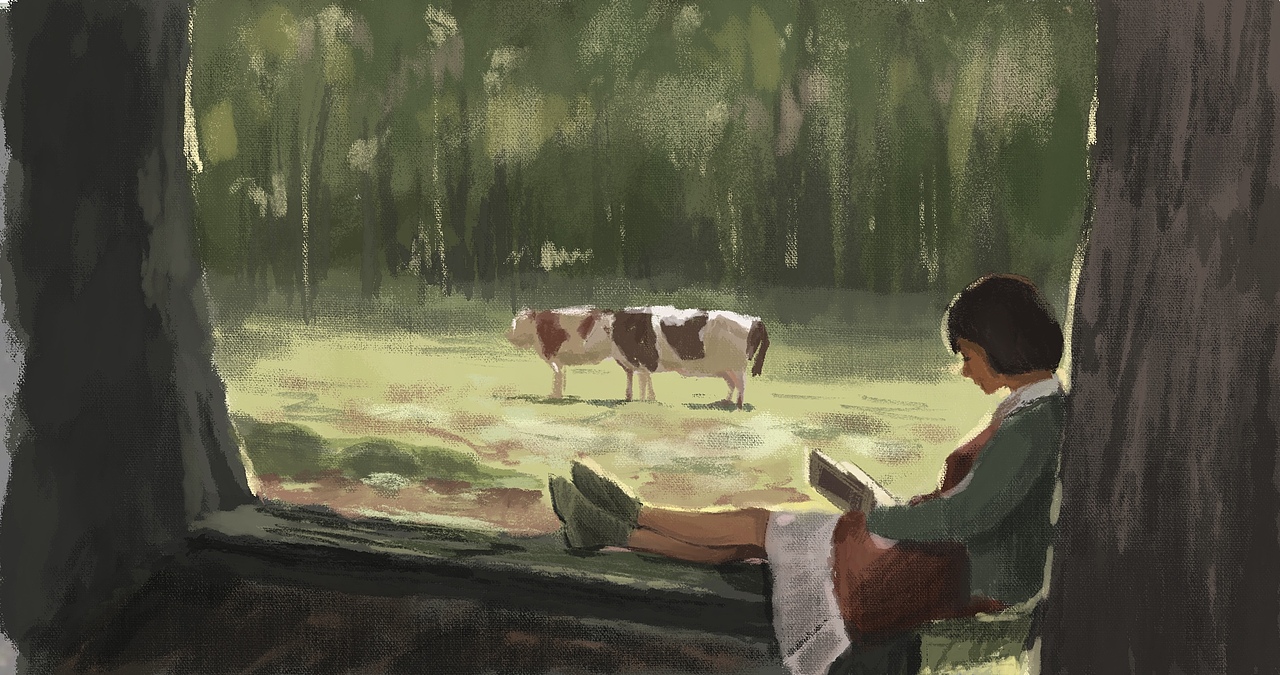 夏 日（圖ZMzA3MTY0Mzcy） - 創(chuàng)作習(xí)作 - 站酷設(shè)計(jì)師陳熹ChenXi原創(chuàng)素材 - 站酷ZCOOL