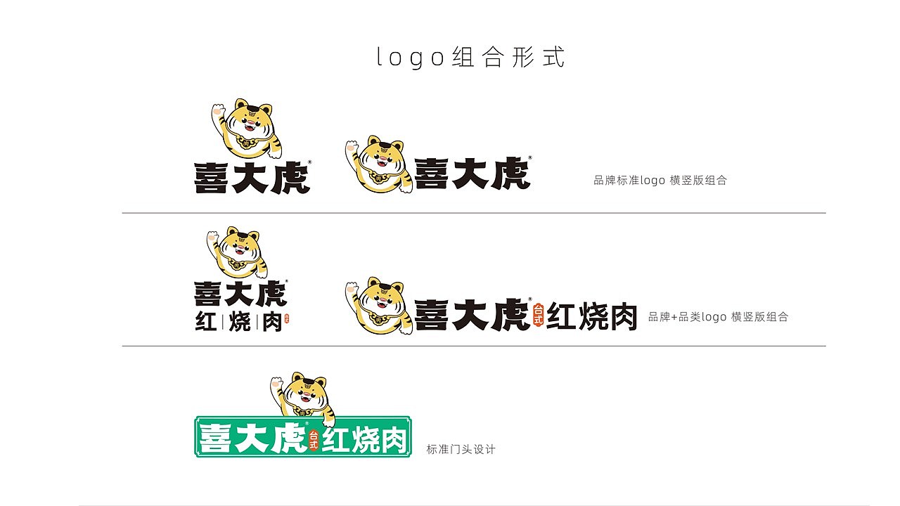 喜大虎品牌升级（图ZMzIxMTk1ODYw） - Logo - 站酷设计师蒋惠羽原创素材 - 站酷ZCOOL