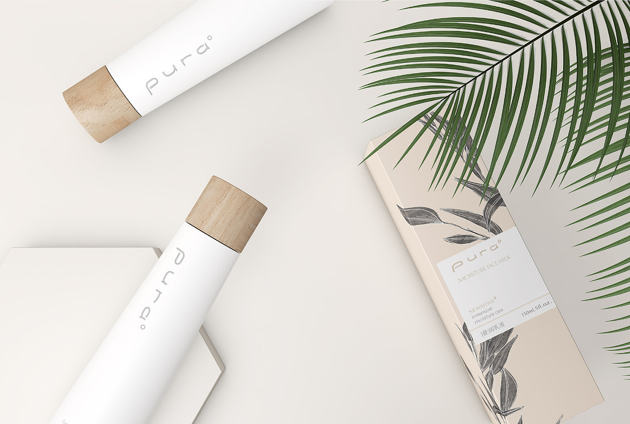 pura 朴质 护肤品包装设计（图ZMjA1ODgwNDE2） - 包装 - 站酷设计师壹西设计工作室原创素材 - 站酷ZCOOL