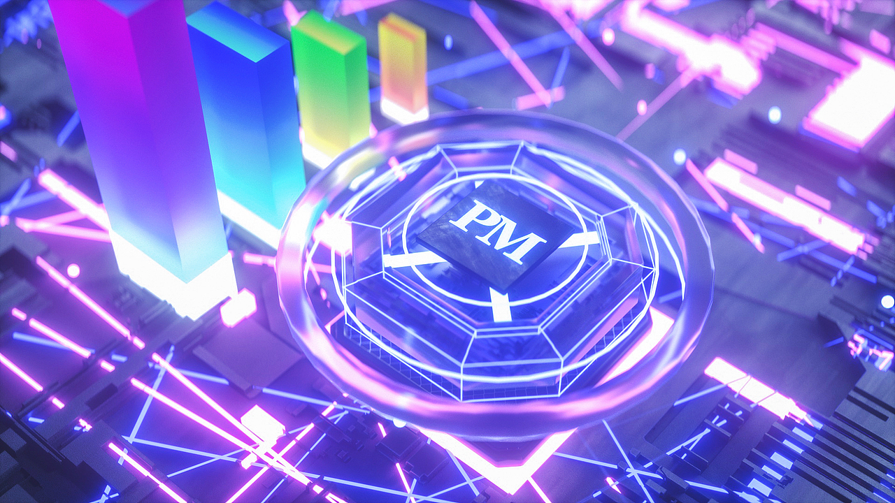 c4d科技芯片海报设计