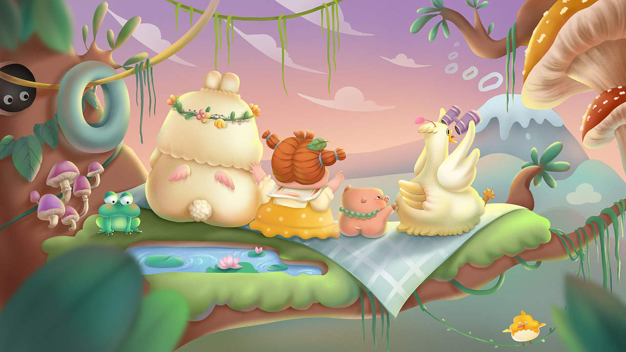 QOQO插画合集（图ZMjM3MzMxNzI0） - 艺术插画 - 站酷设计师金蛋王原创素材 - 站酷ZCOOL