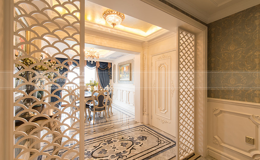 融侨城花湖汀 面积 280m2 风格 新古典