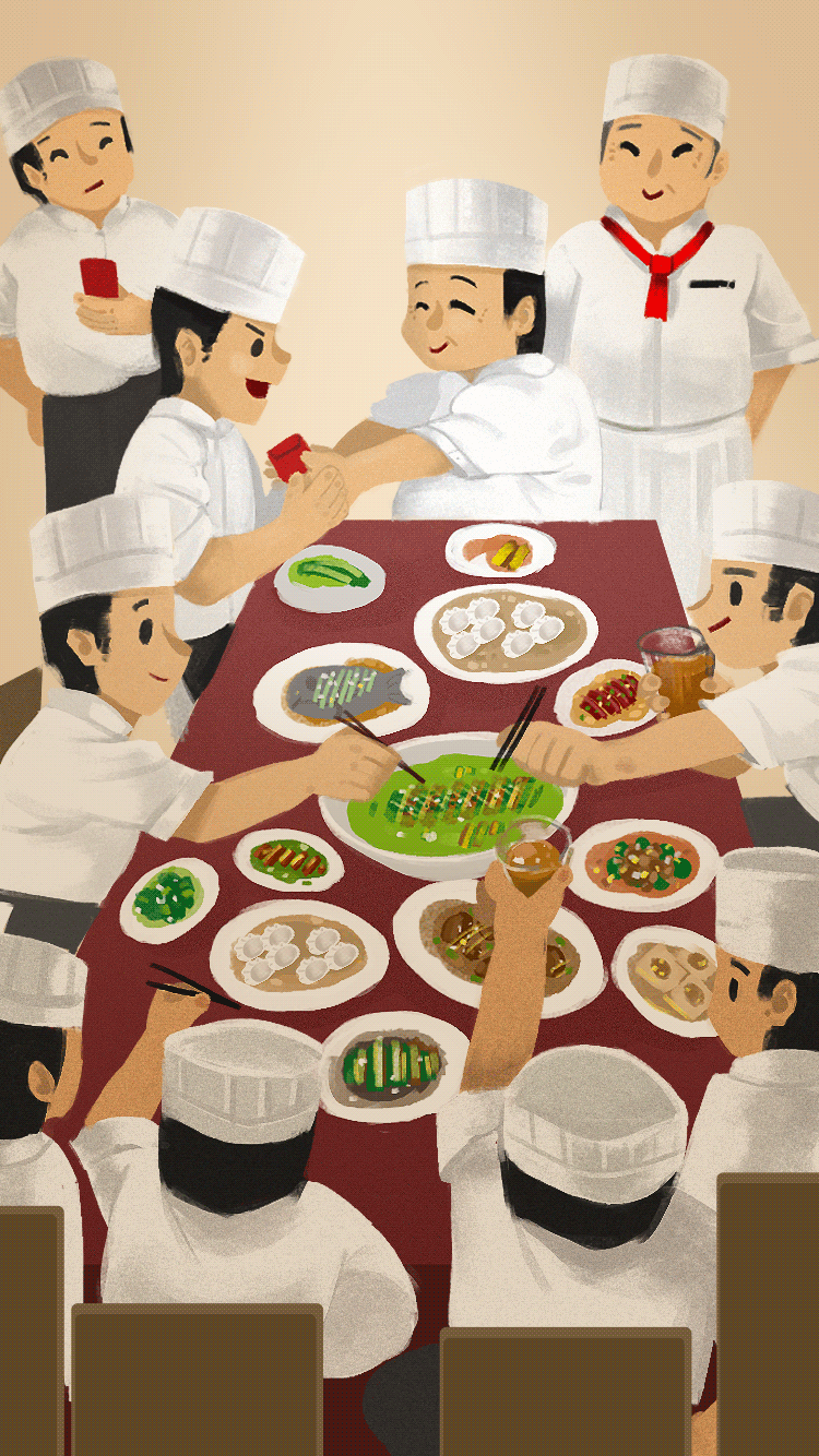 2018年新年联合利华商务稿插画（图ZMTY4NDY0MjUy） - 商业插画 - 站酷设计师aye_mog原创素材 - 站酷ZCOOL