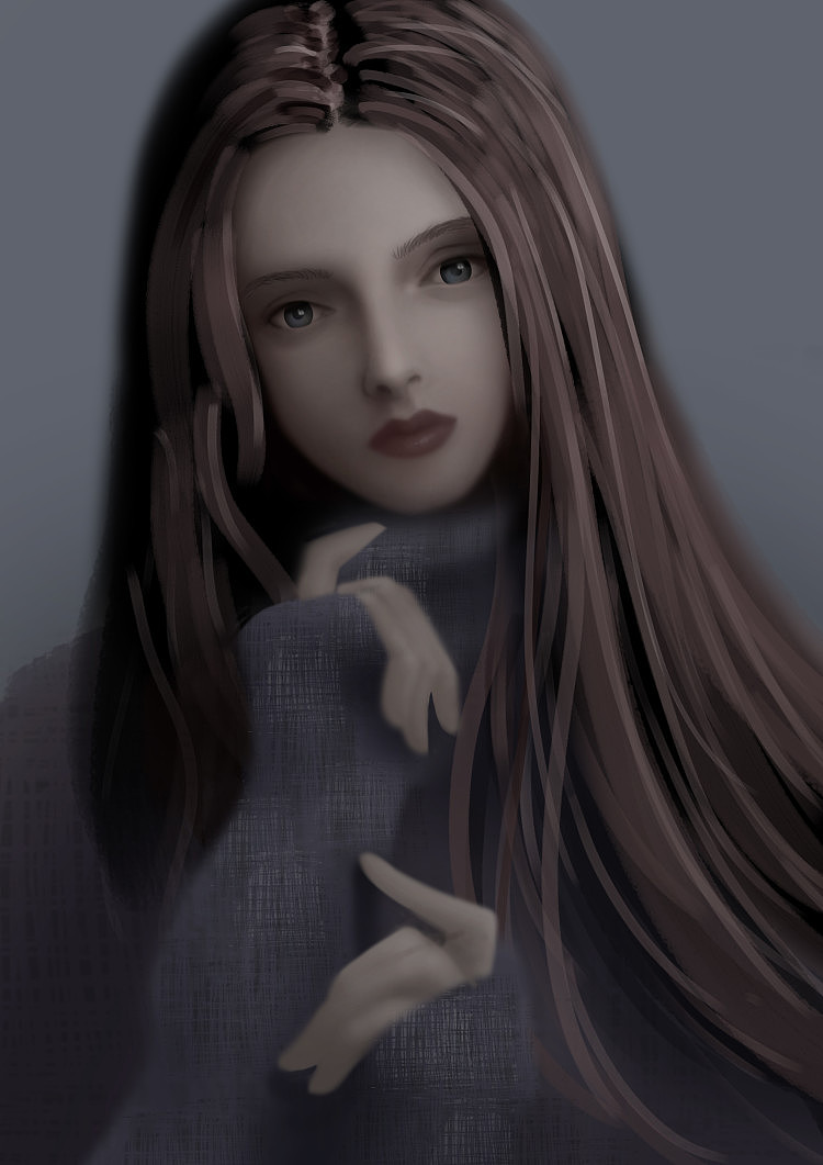 厚涂 写实风26615|插画|创作习作|鹿其其其 - 原创作品 - 站酷