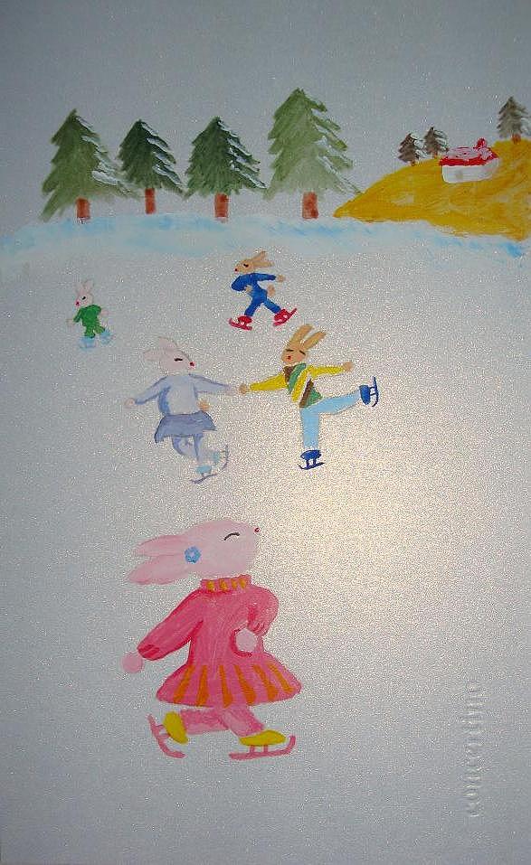 兔年的祝福卡（图ZMTk0MDI0MA==） - 商业插画 - 站酷设计师虞梵原创素材 - 站酷ZCOOL