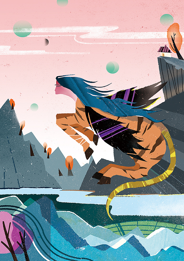 孰湖|插画|商业插画|东山旭 - 原创作品 - 站酷 (zcool)