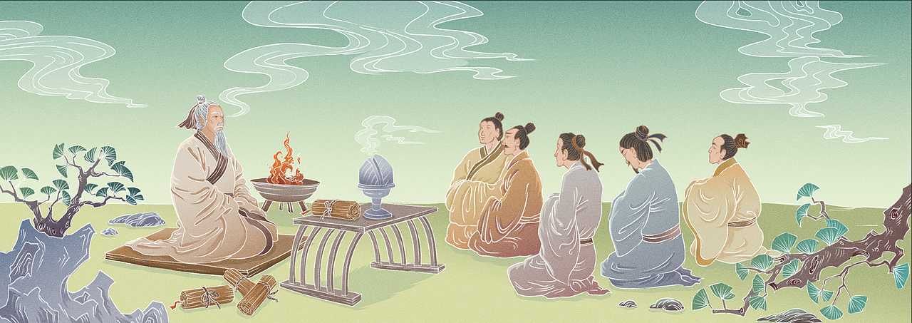 中国历史故事插图（图ZMjc5MTU1Nzcy） - 商业插画 - 站酷设计师张小可123原创素材 - 站酷ZCOOL