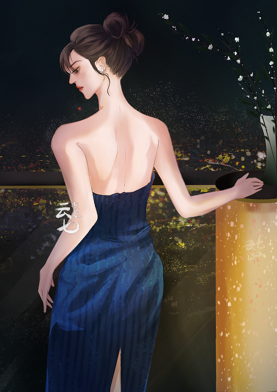 赵丽颖绘画（图ZMzMzMzczMDI4） - 绘画 - 站酷设计师插画云卉卉原创素材 - 站酷ZCOOL