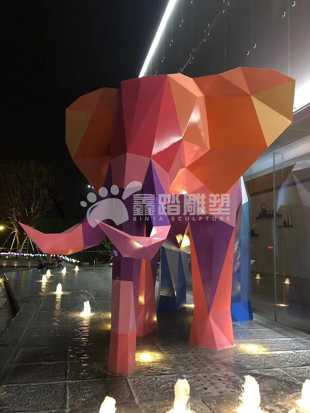 售楼处整装不锈钢雕塑的装饰风格订制厂家